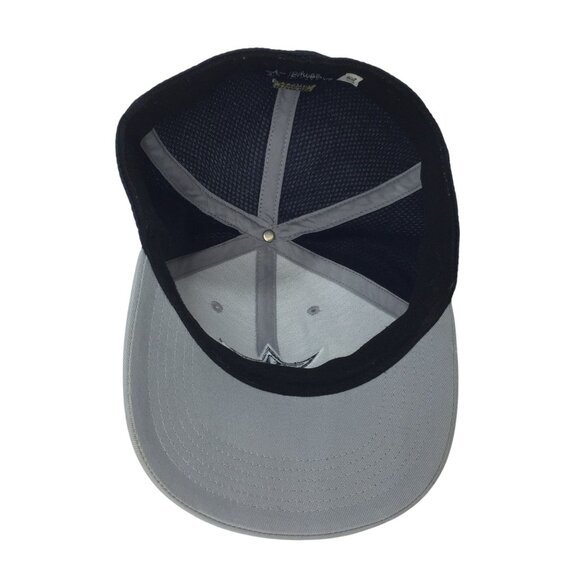 Dallas Cowboys Authentic Mens L/XL Fitted Baseball Cap Flex Navy & Gray - Picture 5 of 7